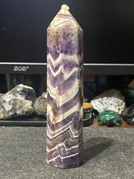 Chevron Amethyst Tower