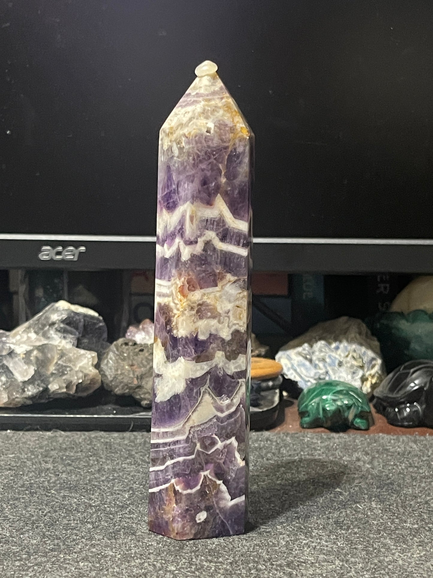 Chevron Amethyst Tower