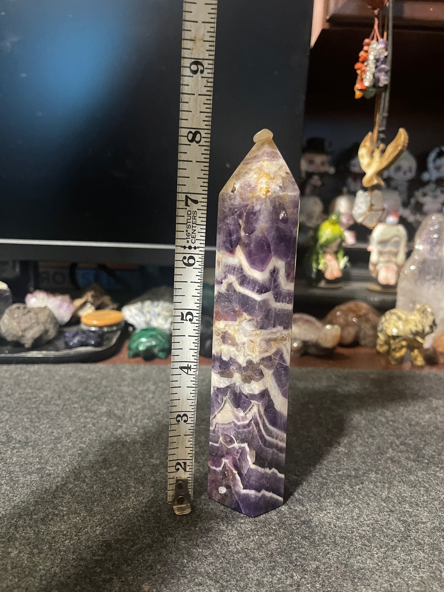 Chevron Amethyst Tower